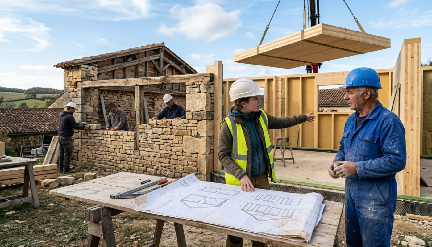 Faut-il privilégier la construction traditionnelle face aux nouveaux matériaux ?