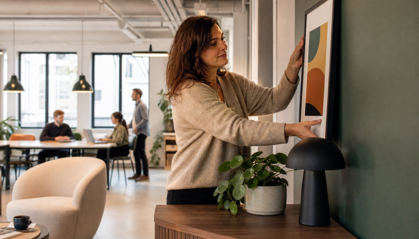 Quand la décoration transforme le bureau : récit d’une métamorphose éclatante